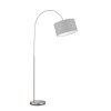 Fischer & Honsel Arc Staande lamp Nikkel mat, 3-lichts