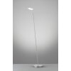 Fischer & Honsel Dent Staande lamp LED Nikkel mat, 1-licht