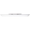 Brilliant Flat Plafondpaneel LED Zilver, 1-licht, Afstandsbediening