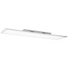 Brilliant Flat Plafondpaneel LED Zilver, 1-licht, Afstandsbediening