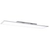 Brilliant Flat Plafondpaneel LED Zilver, 1-licht, Afstandsbediening