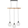 Brilliant Ottawa Hanglamp Natuurlijke kleuren, 3-lichts