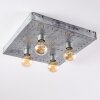 Octoraro Plafondlamp Zilver, 4-lichts