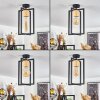 Bergo Plafondlamp Natuurlijke kleuren, Zwart, 1-licht