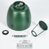 Viking Plafondlamp Groen, 1-licht