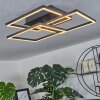 Oberegg Plafondlamp LED Wit, 1-licht, Afstandsbediening