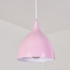 Roseway Hanger Roze, 1-licht
