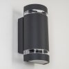 Inglewood Buiten muurverlichting Antraciet, 2-lichts