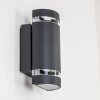 Inglewood Buiten muurverlichting Antraciet, 2-lichts