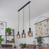 Klemtoo Hanglamp Zwart, 3-lichts