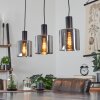 Klemtoo Hanglamp Zwart, 3-lichts