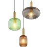 Globo NORMY Hanglamp Messing, 3-lichts