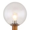 Globo OSSY Padverlichting houtlook, 1-licht