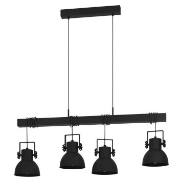 Eglo SHIREBROOK Hanger Zwart, 4-lichts