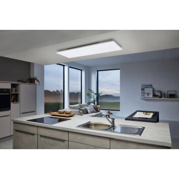 Eglo TURCONA-Z Plafondpaneel LED Wit, 3-lichts, Kleurwisselaar