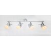 Globo ARMECA Plafondlamp Wit, 4-lichts