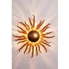 Holländer Sonne Muurlamp Goud, Messing, 2-lichts