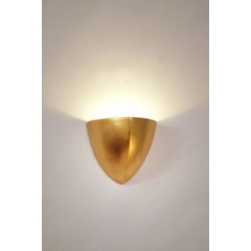 Holländer MATTEO PICCOLA Muurlamp Goud, 1-licht