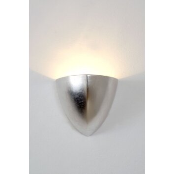 Holländer MATTEO PICCOLA Muurlamp Zilver, 1-licht