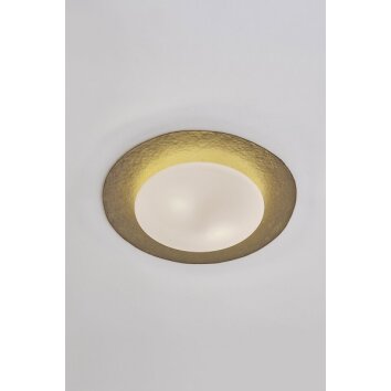 Holländer PUGLIA Plafondlamp Goud, 2-lichts