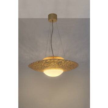 Holländer UTOPISTICO Hanglamp Goud, 2-lichts