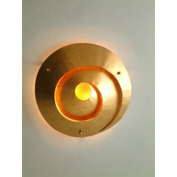 Holländer SNAIL ONE Plafondlamp Goud, 3-lichts
