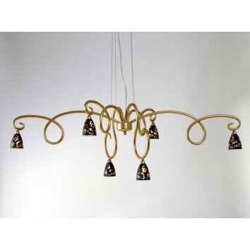 Holländer ALICE FIORIRE Hanger Goud, 6-lichts