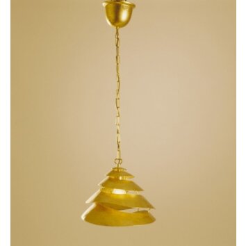 Holländer SNAIL ONE Hanglamp Goud, 1-licht