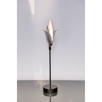Holländer PICCOLA AIRONE Tafellamp Zwart, Zilver, 1-licht