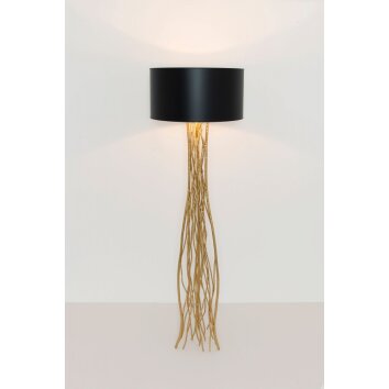 Holländer CAPRI Staande lamp Goud, 1-licht