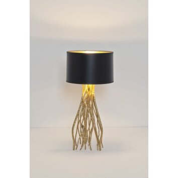 Holländer CAPRI Tafellamp Goud, 1-licht