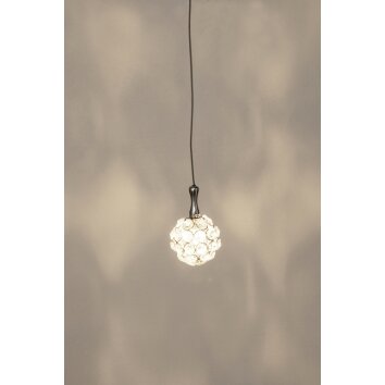 Holländer KUGEL Hanglamp Zilver, 1-licht