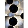Holländer BOLLADARIA Muurlamp LED Zwart, Zilver, 9-lichts