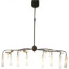 Holländer CASINO OVAL Hanger Bruin, Goud, Zwart, 8-lichts