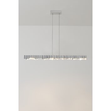 Holländer CASTELLO Hanger LED Zilver, 6-lichts