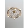 Holländer CITTADELLA Plafondlamp Goud, 8-lichts