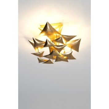 Holländer ASTRONOMIA Plafondlamp LED Goud, 7-lichts