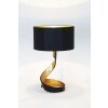 Holländer VORTICE Tafellamp Zwart-Goud, 1-licht