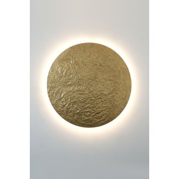 Holländer METEOR GIGANTE Muurlamp LED Goud, 1-licht