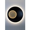 Holländer LUNA EXTRA GROSS Muurlamp LED Bruin, Goud, Zwart, 1-licht