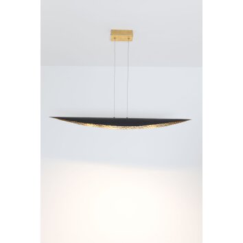 Holländer CHIASSO Hanger LED Goud, 4-lichts