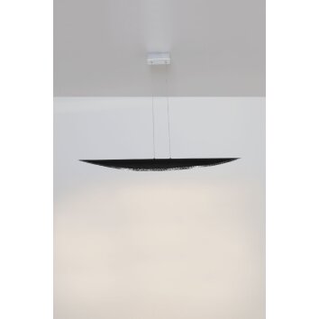 Holländer CHIASSO Hanger LED Zilver, 4-lichts