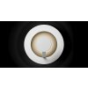 Grossmann FLAT Plafondlamp LED Bruin, Goud, Wit, 1-licht