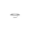 Grossmann FLAT Plafondlamp LED Grijs, Zilver, 1-licht
