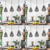 Cassils Hanglamp Zwart, 3-lichts