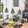 Cassils Hanglamp Zwart, 3-lichts