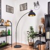 Parola Staande lamp Zwart, 1-licht