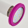 Cabri Muurlamp LED Chroom, Paars, Wit, 1-licht