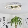 Buren Plafondlamp LED Aluminium, Chroom, 1-licht