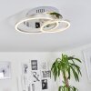 Buren Plafondlamp LED Aluminium, Chroom, 1-licht